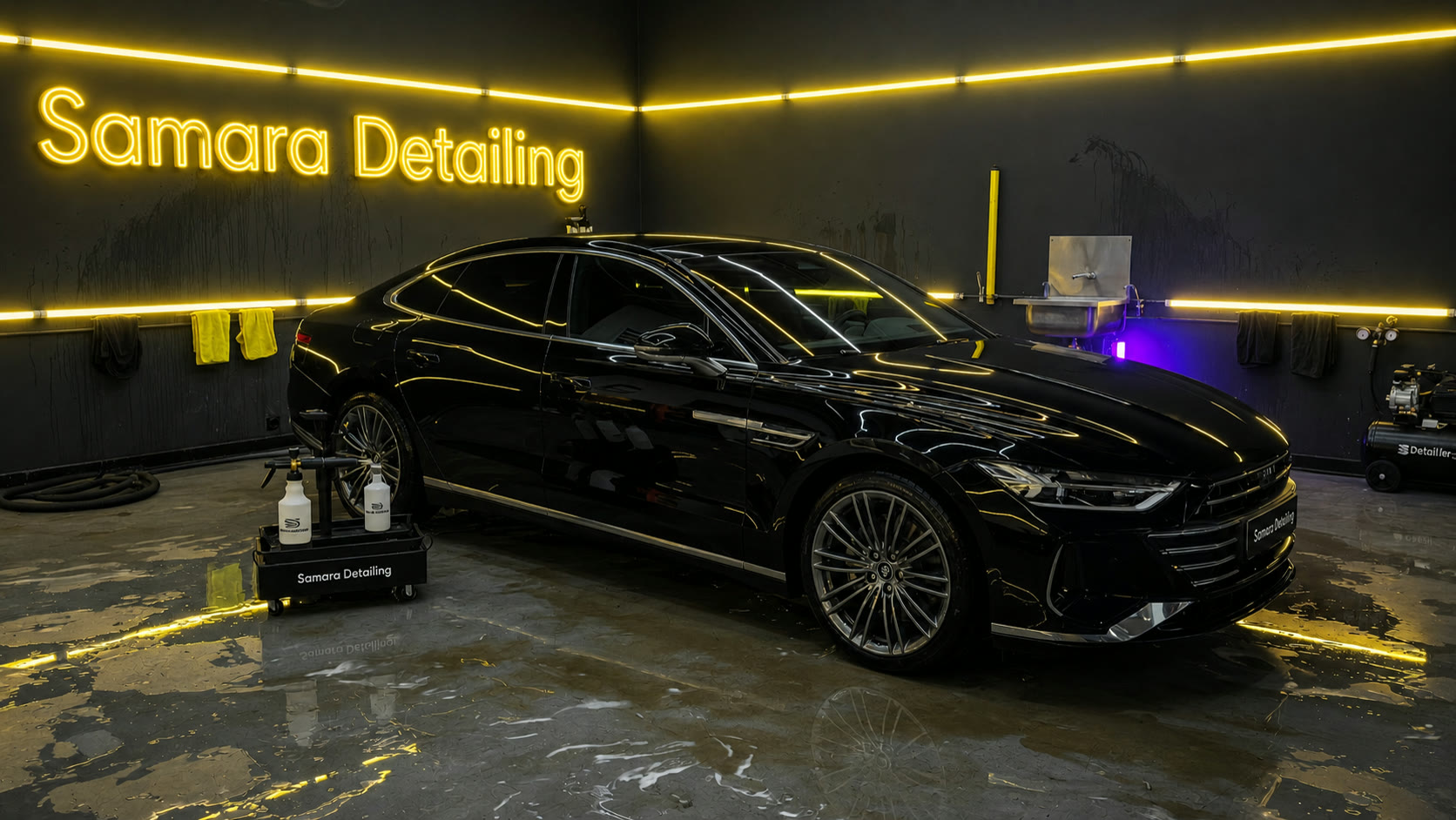 Автомобиль после детейлинга в студии Samara Detailing